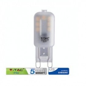 LAMPADINA LED G9 230V 2,5W 4000K BIANCA NATURALE SAMSUNG V-TAC VTAC 244 4359