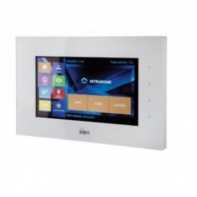 TASTIERA INTERFACCIA UTENTE TOUCH SCREEN 4,3 SU I-B INIM ALIEN/SB BIANCA ALLARM"