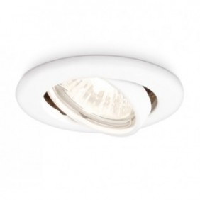 SPOT DA INCASSO ORIENTABILE F. 7.5CM TONDO BIANCO ENIF PHILIPS 59240/31/E7