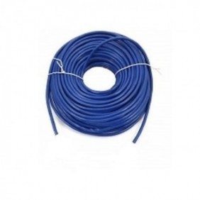 CAVO LAN FTP SCHERMATO 4x2x24AWG PVC -5E BLU DOPPIA GUAINA PER ESTERNO RAMCRO