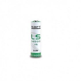 PILA BATTERIA 3.6V 2.6AH 2600mAh LS14500 LITIO LITHIUM AA Li-SOCl2 SAFT LS14500