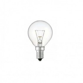 LAMPADINA INCANDESCENZA SFERA CHIARA TRASPARENTE E14 40W P45 230V PHILIPS 40SFEMG