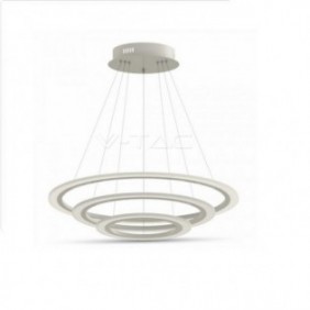 LAMPADARIO MODERNO LED 3 CERCHI ORIENTABILI DIMMERABILE 70W 4000K 5250LM BIANCO 3905